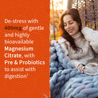 Thumbnail for Garden of Life Magnesium Citrate Supplement Gummies with Prebiotics & Probiotics for Stress, Sleep & Recovery - Vegan, Gluten Free, Kosher, Non-GMO, No Added Sugars, Orange Cream Flavor, 60 Count