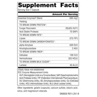 Thumbnail for Source Naturals Essential Enzymes, Bio-Aligned Multiple Enzyme Supplement Herbal Defense for Digestion, Gas, Constipation & Bloating Relief - Supports A Strong Immune System* - 500mg - 60 Capsules