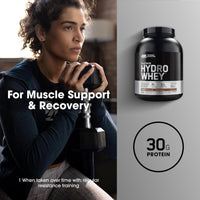 Thumbnail for Optimum Nutrition Platinum Hydrowhey Protein Powder, 100% Hydrolyzed Whey Protein Isolate Powder, Flavor: Turbo Chocolate, 40 Servings, 3.61 Pounds (Packaging May Vary)