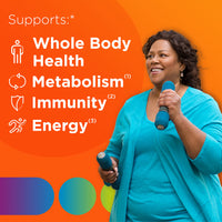 Thumbnail for Centrum Liquid Multivitamin for Adults, Multivitamin/Multimineral Supplement with B Vitamins and Antioxidants, Citrus Flavor - 8 Fl Oz