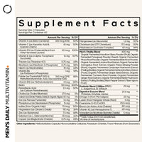 Thumbnail for Codeage Men’s Daily Multivitamin – 25+ Essential Vitamins & Minerals, Organic Whole Foods, Probiotics, Omega-3, Zinc, Vitamins A, B, C, D, E & K – 120 Capsules