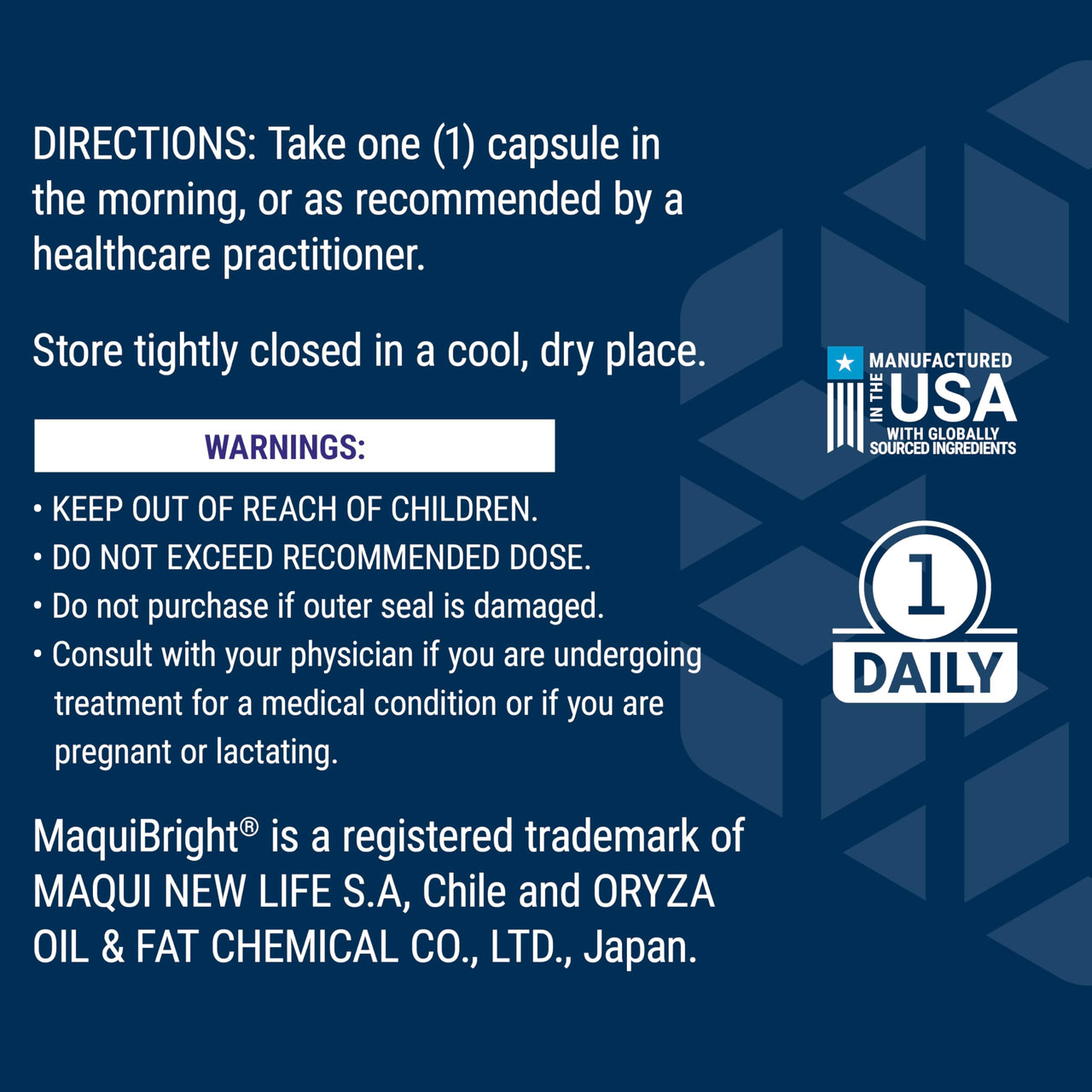 Life Extension Tear Support with MaquiBright®, 60 mg, Maqui Berry Extract for Dry Eyes, Supports Eye Health, Encourages Tear Production, Gluten-Free, Non-GMO, 1 Daily, Vegetarian, 30 Capsules