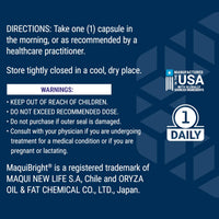 Thumbnail for Life Extension Tear Support with MaquiBright®, 60 mg, Maqui Berry Extract for Dry Eyes, Supports Eye Health, Encourages Tear Production, Gluten-Free, Non-GMO, 1 Daily, Vegetarian, 30 Capsules