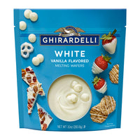 Thumbnail for GHIRARDELLI White Vanilla Flavored Melting Wafers, 10 oz Bag (6 Pack)