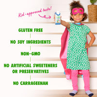 Thumbnail for Orgain Organic Kids Nutritional Protein Shake, Vanilla, Healthy Kids Snacks, 8g Dairy Protein, 3g Fiber, 22 Vitamins & Minerals, No Soy ingredients, Gluten Free, Non-GMO, 8.25 Fl Oz (Pack of 12)