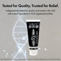 Thumbnail for NANOXTREME Pain Relief Cream – Fast-Acting Topical for Muscle, Joint & Nerve Deep-Absorbing, Long-Lasting Formula with Natural Ingredients – Cooling Sensation – 3.3oz Tube – Made in USA