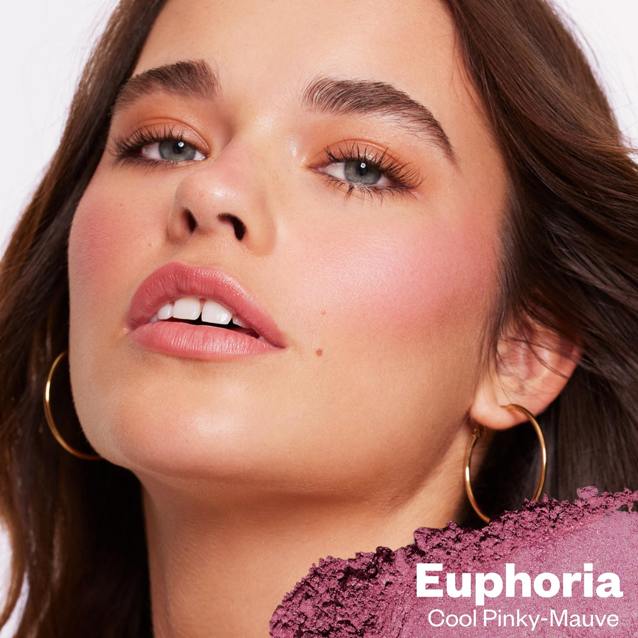 Kosas Blush is Life –Talc-Free Dimensional Blush Baked with Squalane & Hyaluronic Acid – Long Wear, Safe for Sensitive Skin - Euphoria
