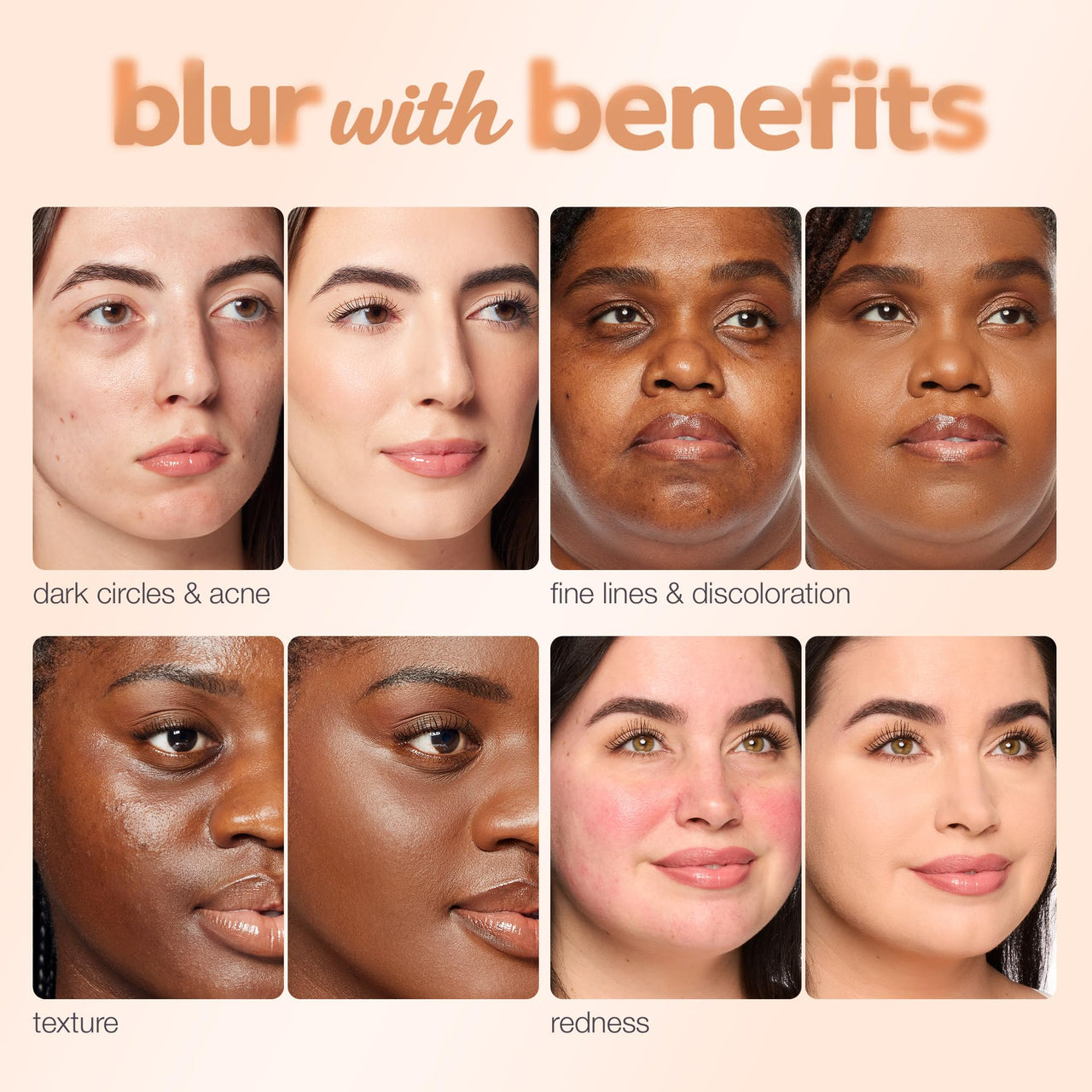tarte BB blur tinted moisturizer Broad Spectrum SPF 30 – Medium Buildable Coverage with Natural Lightweight Matte Finish, Vegan & Cruelty-Free, full size, tan-deep