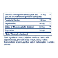 Thumbnail for Life Extension Cognitex® Elite Pregnenolone, sage, Blueberry, ashwagandha, phosphatidylserine, Advanced Formula, Attention, Focus, Memory, Gluten-Free, Non-GMO, Vegetarian, 60 Tablets