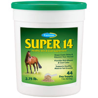 Thumbnail for Farnam Super 14 Healthy Skin & Coat Supplement for Horses, Keeps Coats Shiny & Gleaming Year-Round 2.75 Pound, 44 Day Supply