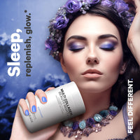 Thumbnail for Codeage Multi Collagen Protein Beauty Night - Melatonin, Magnesium Bisglycinate, 5-HTP, L-Theanine, English Lavender Flower, Bone Broth - Vitamins - Supplement - Sleep Pills - Non-GMO - 150 Capsules