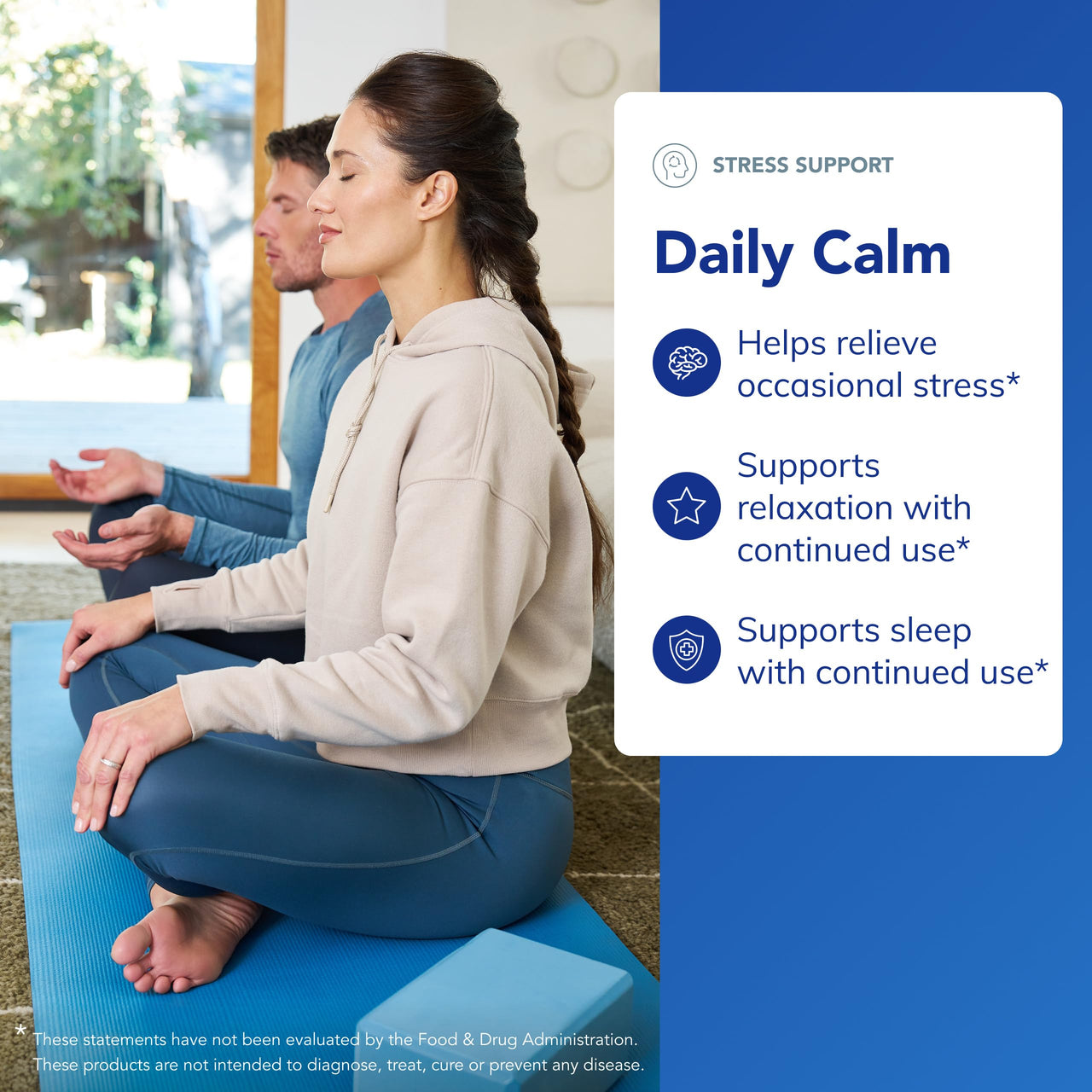 Pure Encapsulations Daily Calm - Vegan Stress & Sleep Support* Supplement - Contains Ashwagandha, Saffron, GABA & L-Theanine - Non-GMO, Soy-Free & Gluten-Free - 60 Capsules