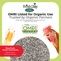 Thumbnail for Progressive Planet Fresh Coop Odor Control, 20lbs - Ammonia Neutralizer & Moisture Absorption for Poultry - Food-Grade Diatomaceous Earth & Citric Acid - Extends Bedding Life & Improves Freshness