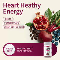 Thumbnail for Snap Supplements Nitric Oxide Gummies - Beet Root Extract 300mg, Sugar Free Beetroot Supplement with Pomegranate Powder for Circulation & Natural Energy, 60 Vegan Gummies (2-Pack), Cherry Flavor