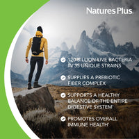 Thumbnail for NaturesPlus GI Natural Probiotic Mega - 30 Capsules - Digestive & Immune Health - Gluten Free - 30 Servings