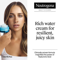 Thumbnail for Neutrogena Hydro Boost Water Cream, 72 Hr Hydration for Normal/Extra Dry Skin, Fragrance Free, Face Moisturizer with Hyaluronic Acid, 1.7 oz. & Trial Size Hydro Boost Hydrating Gel Cleanser, 0.5 fl oz