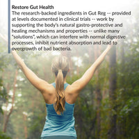 Thumbnail for BioTrust Gut Reg Supports a Healthy Gut Lining, Helps Restore Gut Health and Helps Relieve Occasional GI Discomfort with PepZin GI, L-Glutamine and Ginger Extract, Non-GMO, Gluten-Free (60 Capsules)