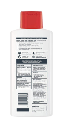 Thumbnail for Eucerin Eczema Relief Cream Body Wash, Eczema Body Wash with Colloidal Oatmeal, Ceramide-3 and Licorice Root Extract, 13.5 Fl Oz Bottle