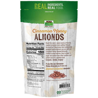 Thumbnail for NOW Foods, Cinnamon Honey Coated Almonds, Crafted in Small Batches, 12-Ounce (340 g)
