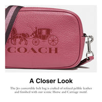 Thumbnail for Coach Pebbled Leather Jes Convertible Belt Bag 2