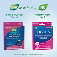 Thumbnail for Nature's Way Women's Probiotic Pearls, Supports Vaginal and Digestive Health*, 1 Billion Live Cultures, Protects Against Occasional Bloating & Constipation*, Easy-to-Swallow Softgels, 30 Count