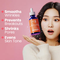 Thumbnail for SeoulCeuticals Korean Skin Care 20% Vitamin C Hyaluronic Acid Serum + CE Ferulic Acid - Potent Anti Aging, Anti Wrinkle Korean Beauty 1oz