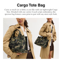 Thumbnail for Coach Cargo Tote, Green Multi