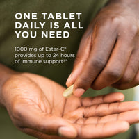 Thumbnail for Solgar Ester-C Plus 1000 mg Vitamin C (Ascorbate Complex), 90 Tablets - Gentle On The Stomach & Non Acidic - Antioxidant & Immune System Support - Non GMO, Vegan, Gluten-Free, Kosher - 90 Servings