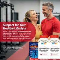 Thumbnail for 21st Century Glucosamine Chondroitin 750/600mg - Triple Strength, Tablets, 150 Count