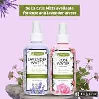 Thumbnail for De La Cruz Lavender Water Body Mist - Lavender Spray body mist With Pure Lavender Essential Oil 8 fl oz (236 mL)