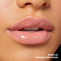 Thumbnail for NYX PROFESSIONAL MAKEUP Butter Gloss, Non-Sticky Lip Gloss - Peaches & Cream (Pink Coral)
