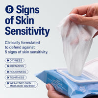 Thumbnail for Cetaphil Face and Body Wipes, Gentle Skin Cleansing Cloths, 25 Count, Pack of 3, for Dry, Sensitive Skin, Flip Top Closure, Great for the Gym, Travel, in the Car, Hypoallergenic, Fragrance Free