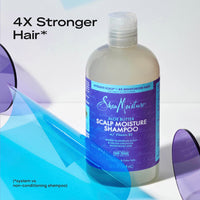 Thumbnail for SheaMoisture Scalp Moisture Shampoo Aloe Butter & Vitamin B3 Hair Care with a Boost of Hydration To Hydrate Scalp + Moisturized Hair 13 oz