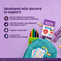 Thumbnail for Physician's Choice Kids Probiotic + Prebiotic Fiber Packets (Ages 1+) - Supports Regularity, Occasional Constipation & A Healthy Digestive System - No Allergens or Preservatives - Unflavored - 24 Pack