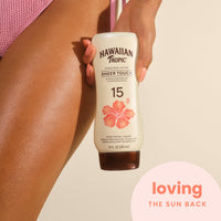 Thumbnail for Hawaiian Tropic Sunscreen Sheer Touch Broad Spectrum Sun Care Sunscreen Lotion - SPF 15, 8 Ounce