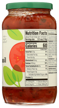 Thumbnail for 365 by Whole Foods Market, Organic Tomato Basil Pasta Sauce, 25 Ounce