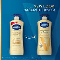 Thumbnail for Vaseline Intensive Care Body Lotion Nourishing Moisture 4 Count for Dry Skin, with Ultra-Hydrating Lipids + Pure Oat Extract 20.3 oz