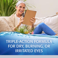 Thumbnail for Refresh Optive Advanced Lubricant Eye Drops For Dry Eyes, 0.33 Fl Oz Sterile (2 Count)