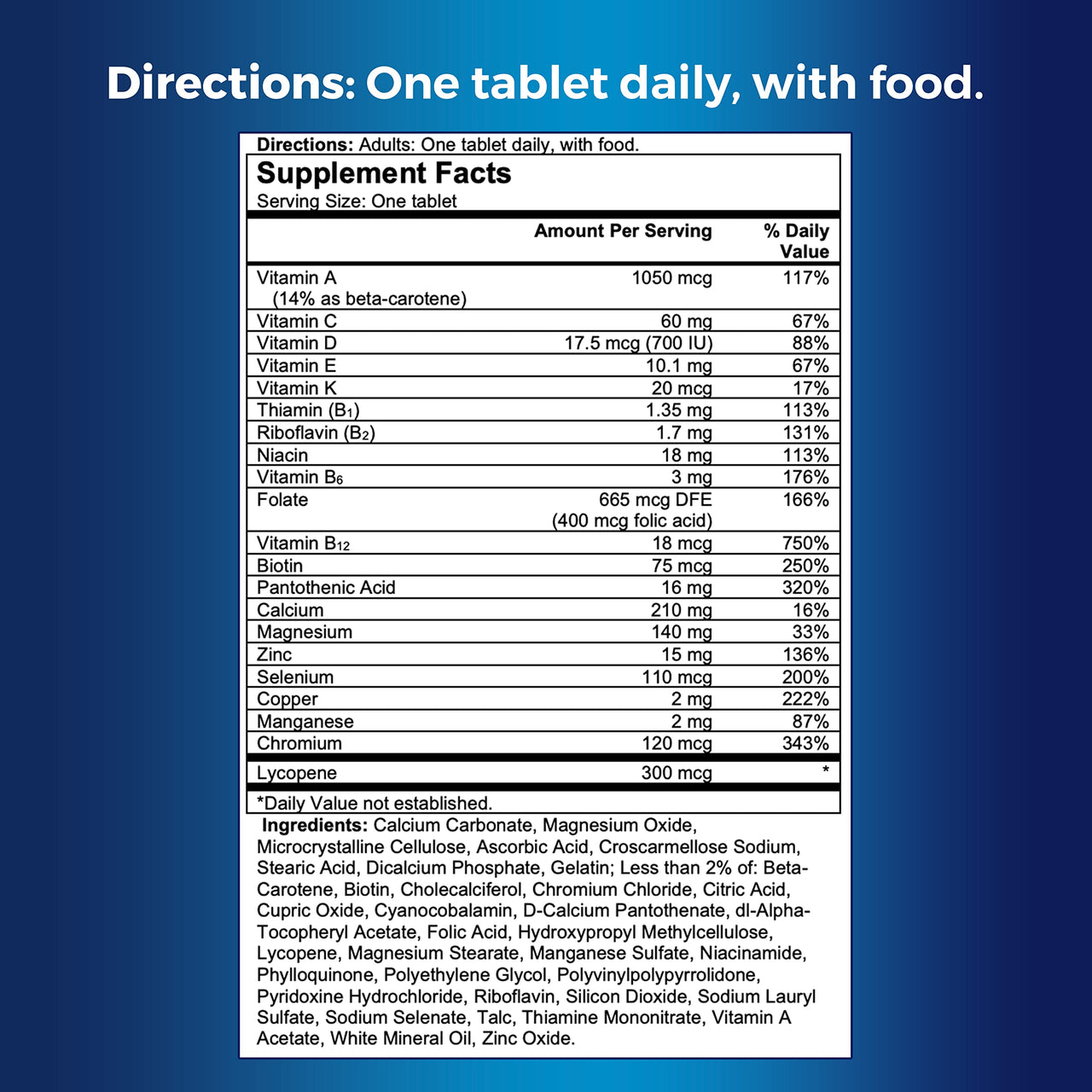 One A Day Mens Complete 120 Count