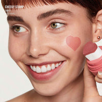 Thumbnail for KAJA Blusher - Cheeky Stamp 02 Saucy | Kbeauty, Cute Makeup, Buildable & Blendable Shade with Heart-shaped Applicator, Sunkissed Finish, Travel size, Hygienic, Portable, Korean Makeup, 0.17 Oz