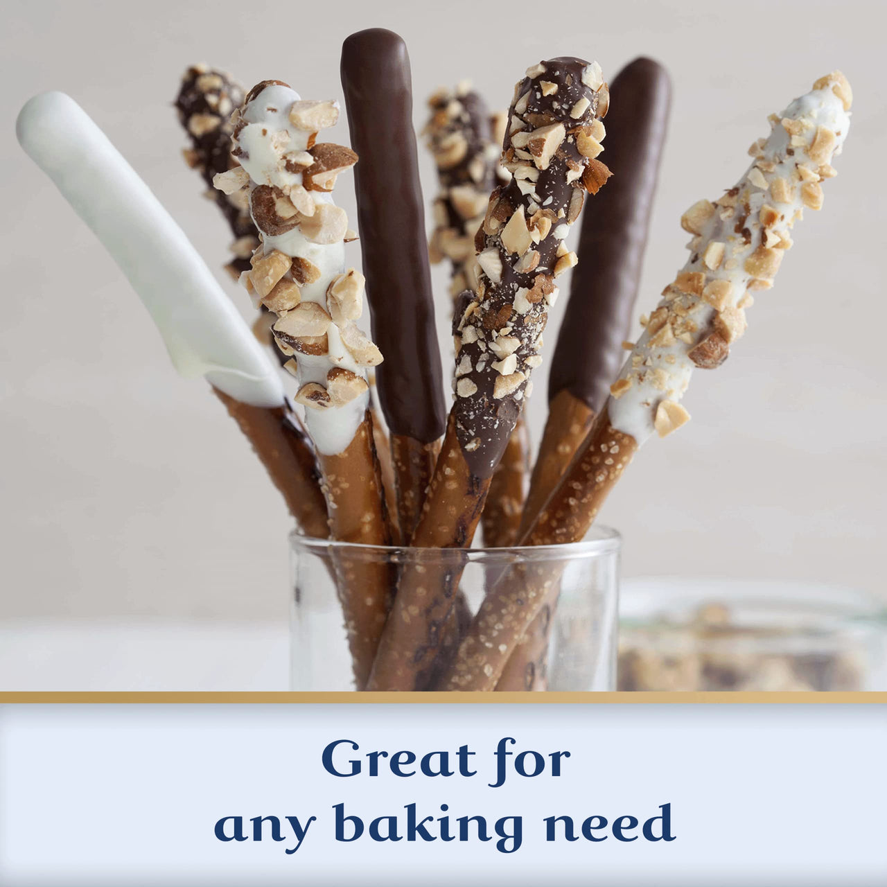 GHIRARDELLI Milk Chocolate Flavored Melting Wafers, 10 oz (6 pack)