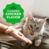 Thumbnail for Greenies Cat Treats, Feline Smartbites, Skin & Fur Health, Crunchy and Soft Cat Treats, Chicken Flavor, 2.1 oz. Pack