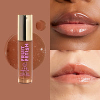 Thumbnail for Milani Fruit Fetish Lip Oil with Vitamin E for Instant Hydration, Fruit Extract Infused Lip Treatment and Moisturizing Lip Gloss - Honey Fig