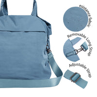 Thumbnail for ODODOS 19L Multi Hobo Bags 2.0 with 2 Straps for Women, Totes Handbags, Crossbody Shoulder Bags, Dark Blue