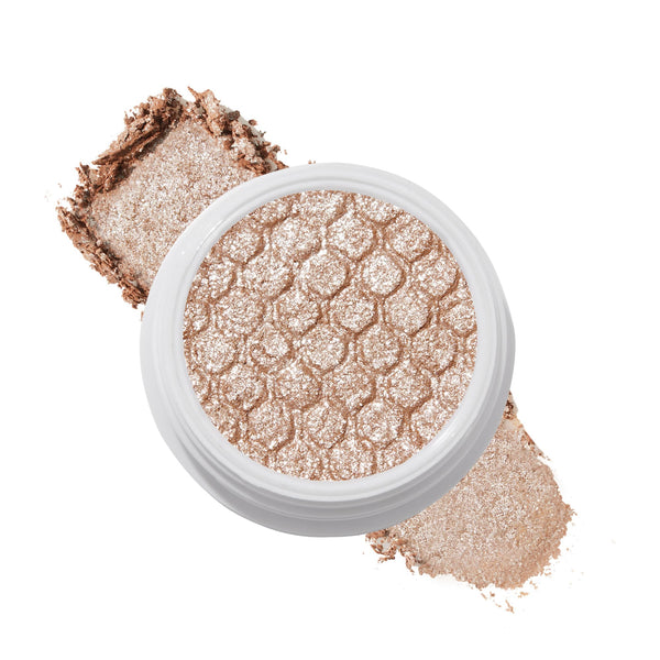 ColourPop Super Shock Shadow - High-Pigment, Crème-Powder Eye Makeup - Single Glitter Eyeshadow with Minimal Fallout and Unique Bouncy Texture - Sheer Nude Eyeshadow - Ritz (0.07 oz)