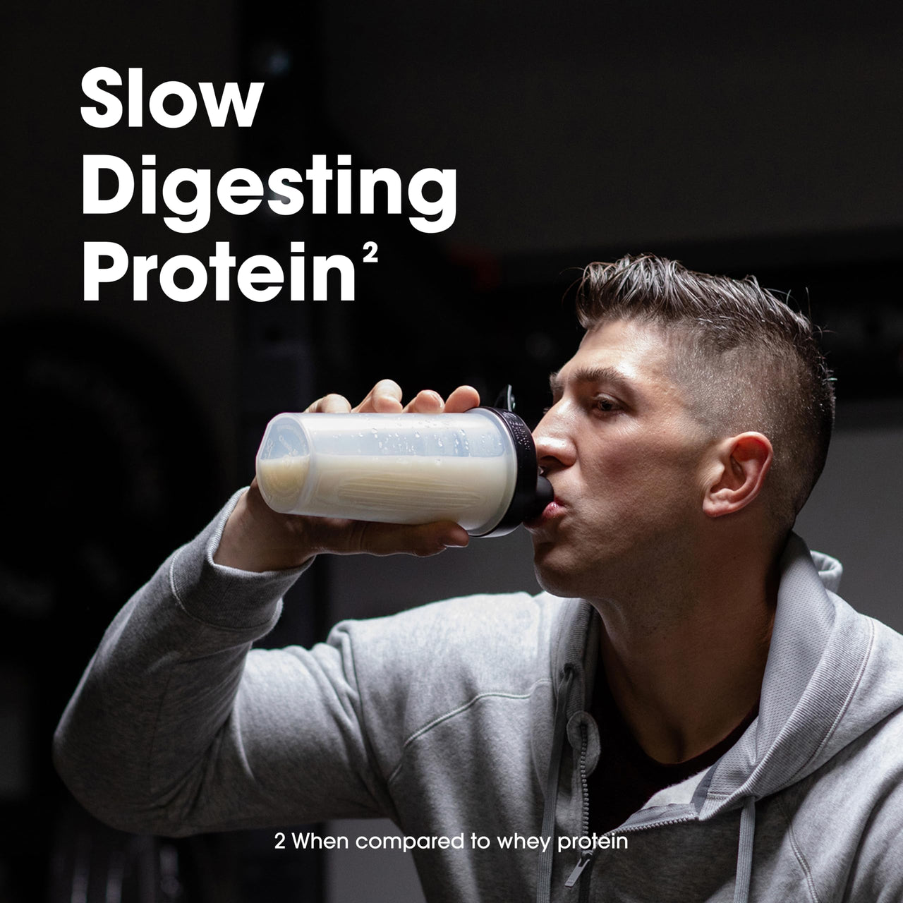 Optimum Nutrition Gold Standard 100% Micellar Casein Protein Powder, Slow Digesting, Helps Keep You Full, Overnight Muscle Recovery, Creamy Vanilla, 4 Pound (Packaging May Vary)