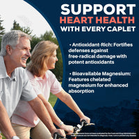 Thumbnail for Ayush Herbs Carditone - Natural Heart Health Supplement for Women & Men, BP Formula, Holistic Heart Support with Rauwolfia, Arjuna, Calcium, and Magnesium - 60 Vegetarian Caplets (1 Count)