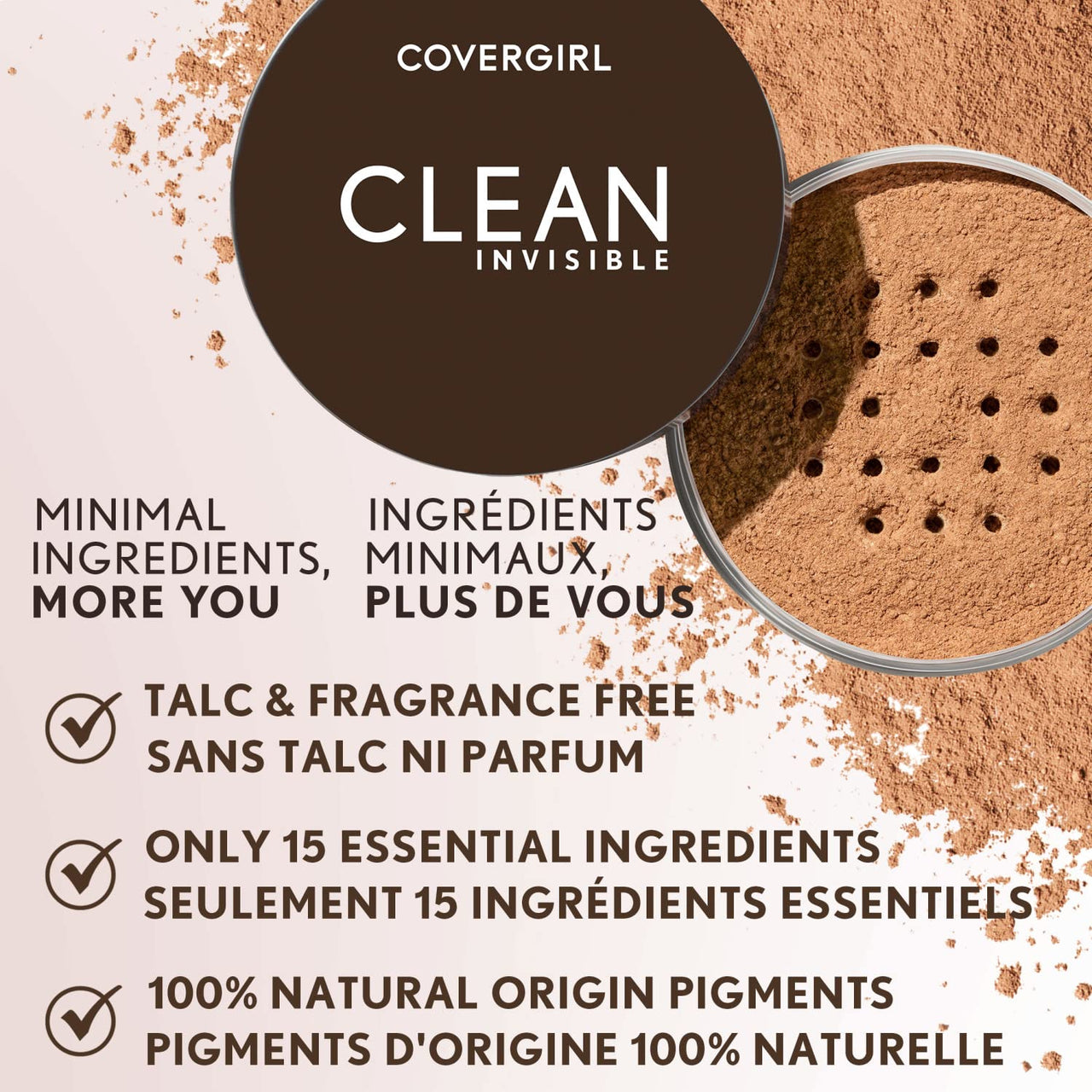 Clean Invisible Loose Powder Translucent Medium