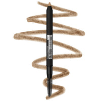 Thumbnail for Maybelline TattooStudio Waterproof Eyebrow Pencil, Sharpenable, Longwear, Long Lasting, Pigmented Eyebrow Pencil for Defined Brows, Light Blonde, 1 Count