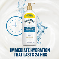 Thumbnail for Gold Bond Healing Hydrating Lotion With Aloe Moisturizes, Heals & Smooths Dry Skin, Delivers Immediate 24-Hour Hydration, Value Size, 24 oz.